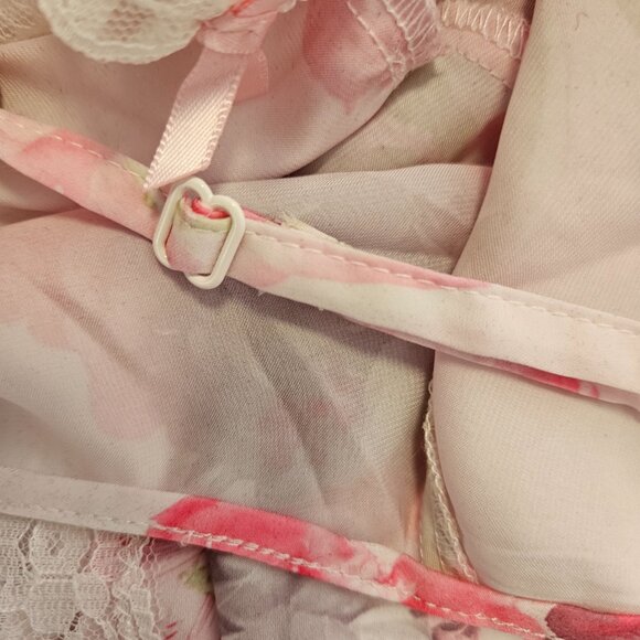 NWOT La Vie En Rose Inner Slip Pink Floral - Picture 12 of 15